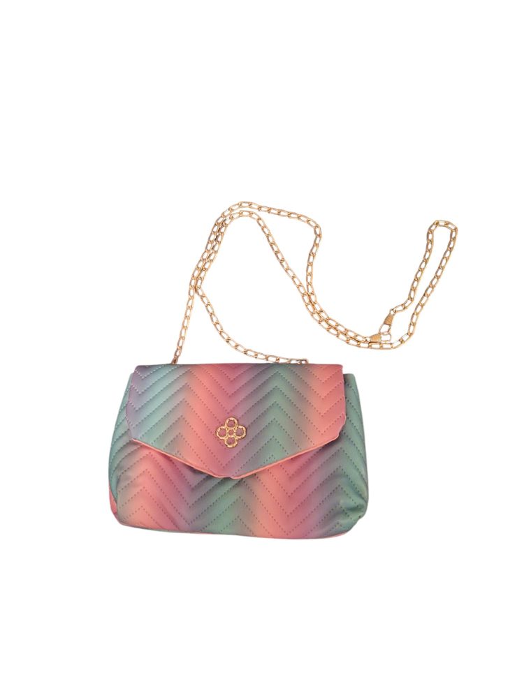 Soft Webbing Cross-body Bag Green