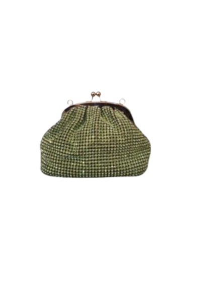 Large Raffia Webbing Strap Bag